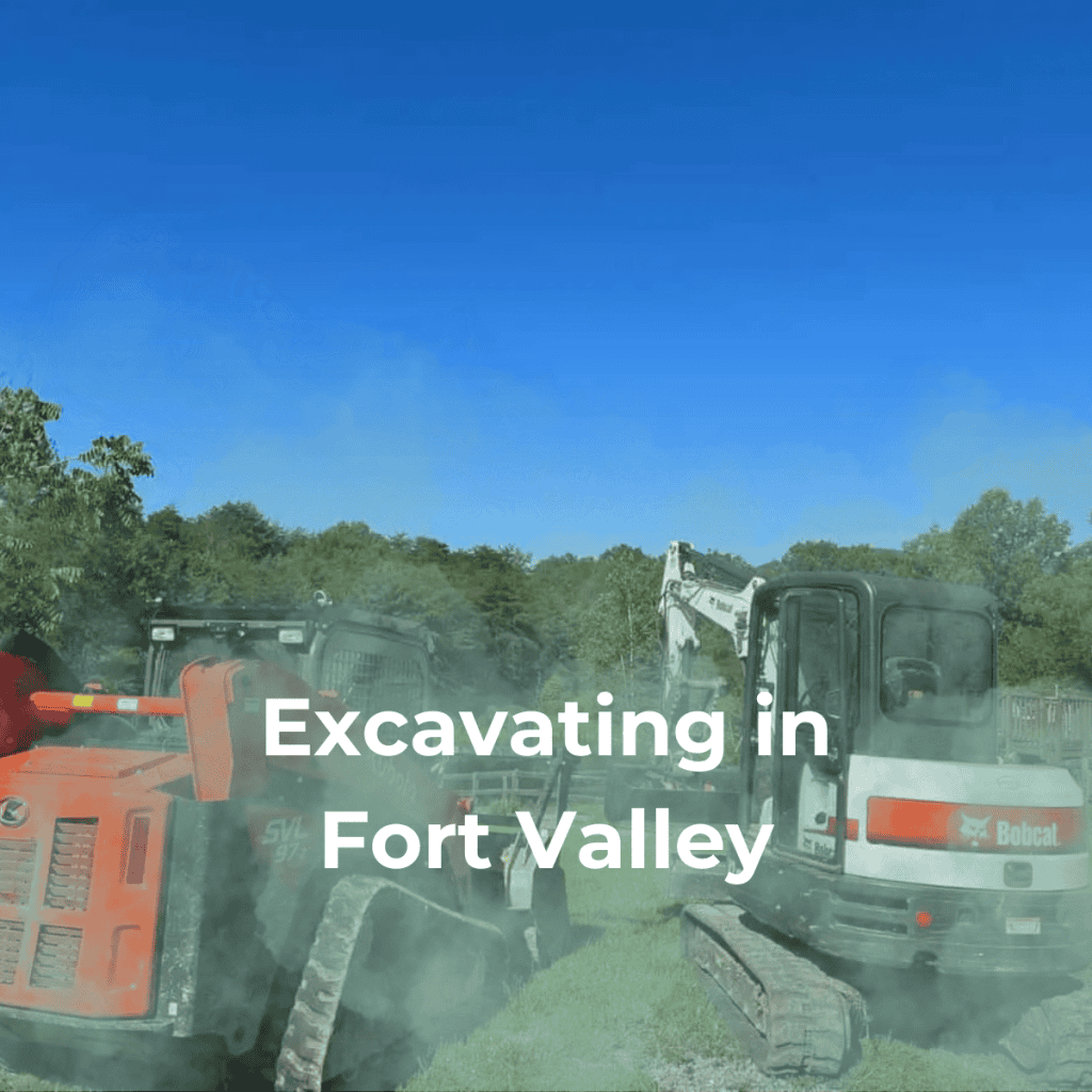 Excavating in Fort Valley