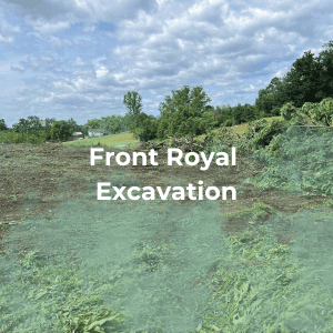 Front Royal Excavation