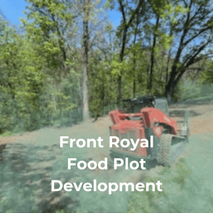 Front Royal Food Plot Development